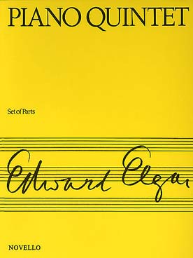 Illustration de Piano quintet Op. 84 en la m - Conducteur + parties