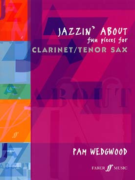 Illustration de Jazzin' about (pour clarinette ou saxo ténor et piano)