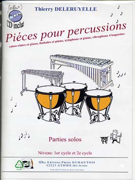 Illustration de Pièces pour percussion