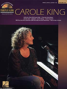 Illustration de PIANO PLAY ALONG SERIES avec audio - Vol.106 : Carole KING