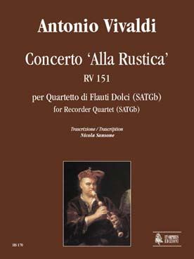 Illustration de Alla rustica RV 151