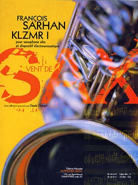 Illustration de Klzmr I pour saxophone alto et dispositif électroacoustique avec CD
