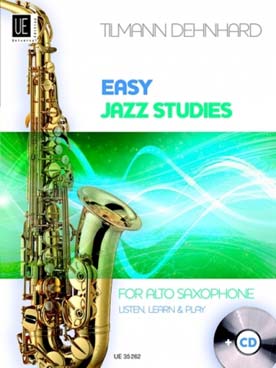 Illustration de Easy jazz studies avec CD play-along