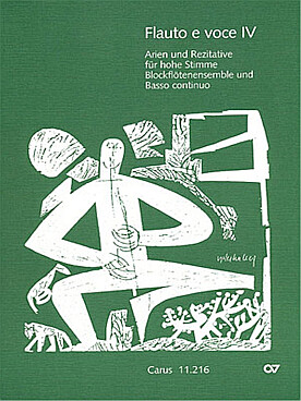 Illustration de FLAUTO E VOCE  - Vol. 4