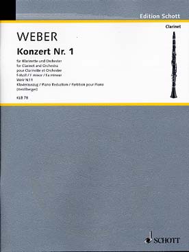 Illustration weber concerto n° 1 en fa min