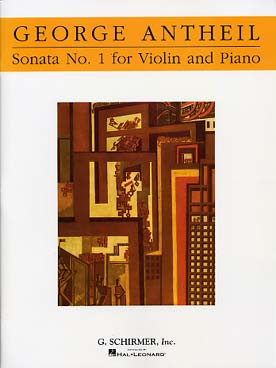 Illustration antheil sonate pour violon n° 1