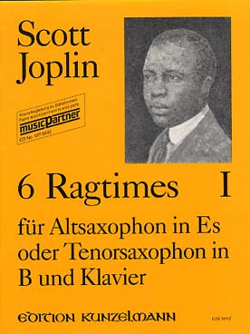 Illustration de 6 Ragtimes (saxophone alto ou ténor et piano)