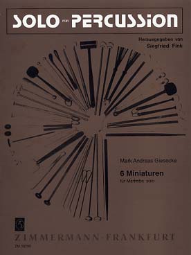 Illustration de 6 Miniatures pour marimba solo