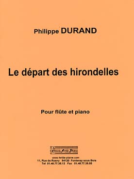 Illustration durand depart des hirondelles (le)