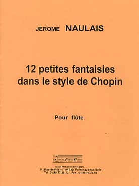 Illustration naulais 12 petites fantaisies chopin