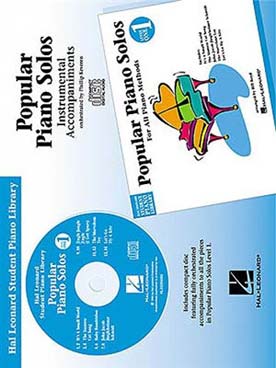 Illustration de POPULAR PIANO SOLOS (arr. Kern/Klose/ Rejino) - Niveau 1 CD seul