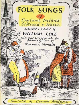 Illustration de FOLK SONGS OF ENGLAND, IRELAND, SCOTLAND AND WALES (P/V/G)