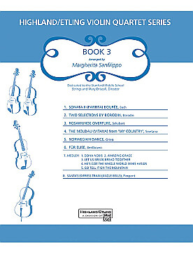 Illustration de Violin quartet series - Set 3 conducteur
