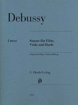 Illustration de Sonate pour flûte, alto et harpe