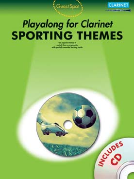 Illustration de GUEST SPOT : arrangements de thèmes célèbres - Sporting themes