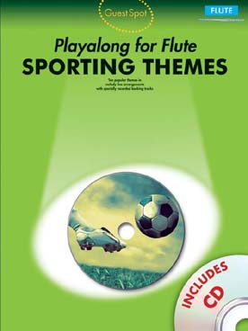 Illustration de GUEST SPOT : arrangements de thèmes célèbres - Sporting themes