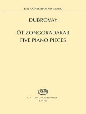 Illustration de 5 Pièces pour piano