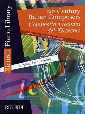 Illustration de 20TH CENTURY ITALIAN COMPOSERS, maîtres italiens du 20e siècle : Malipiero, Respighi, Rota, Busoni...