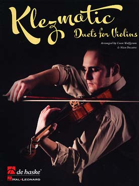 Illustration de 10 KLEZMATIC DUETS (arr. Coen Wolfgram et Nico Dezaire)