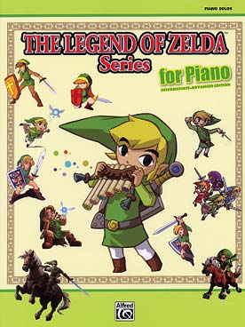 Illustration de The LEGEND OF ZELDA Series : 33 thèmes de la série de jeux vidéo, arrangés pour piano - Version normale