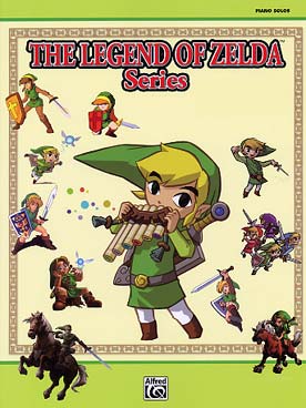 Illustration de The LEGEND OF ZELDA Series : 33 musiques du jeu vidéo arrangés pour guitare (solfège et tablature)