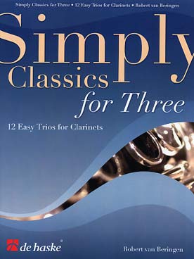 Illustration de SIMPLY CLASSICS FOR THREE : 12 trios faciles