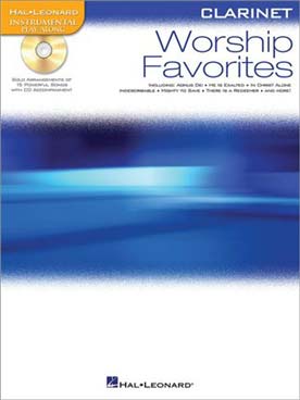Illustration de WORSHIP FAVORITES : 15 arrangements de gospel