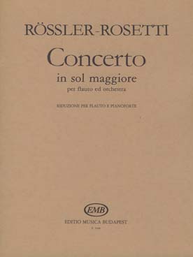 Illustration de Concerto en sol M (tr. Rössler)
