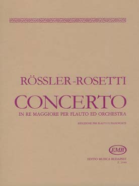 Illustration de Concerto en ré M (tr. Rössler)