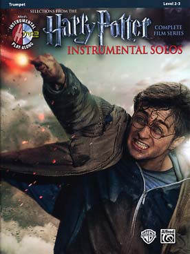 Illustration de HARRY POTTER : 16 extraits des 8 films (musique de John Williams) avec CD play-along
