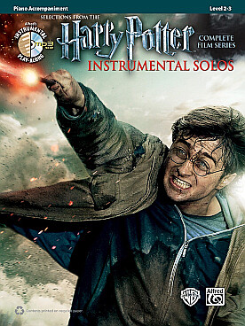 Illustration de HARRY POTTER : 16 extraits des 8 films, accompagnement piano
