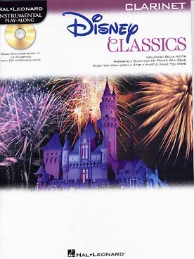 Illustration de DISNEY CLASSICS : 14 arrangements faciles avec CD play-along