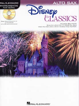 Illustration de DISNEY CLASSICS : 14 arrangements faciles avec CD play-along