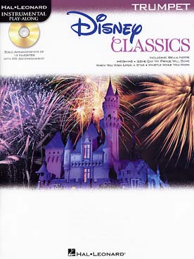 Illustration de DISNEY CLASSICS : 14 arrangements faciles avec CD play-along