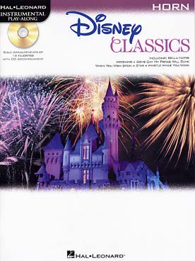 Illustration de DISNEY CLASSICS : 14 arrangements faciles avec CD play-along