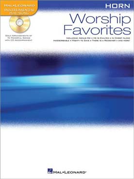 Illustration de WORSHIP FAVORITES : 15 arrangements de gospel