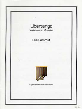 Illustration de Libertango, variations on marimba pour 6 instruments