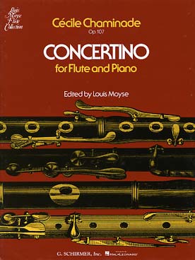 Illustration de Concertino op. 107, réd. piano - éd. Hal Leonard (rév. Moyse)