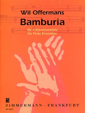 Illustration de Bamburia pour 5 flûtes et 1 flûte basse