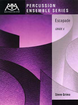 Illustration de Escapade pour 5 percussions