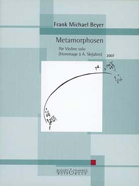 Illustration de Metamorphosen, hommage à Scriabine