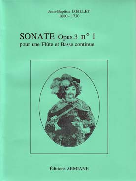 Illustration de Sonate op. 3/1 pour flûte et basse continue