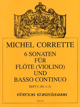 Illustration corrette 6 sonates op. 13 n° 1 a 3