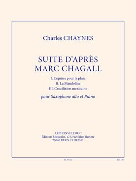 Illustration chaynes suite d'apres marc chagall