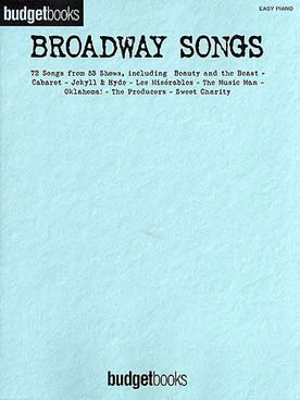 Illustration de BROADWAY SONGS (piano facile)