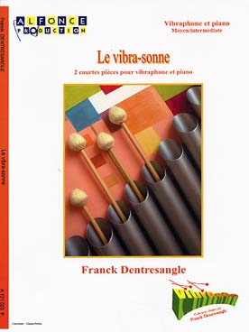 Illustration de Le Vibra-sonne : 2 courtes pièces pour vibraphone et piano