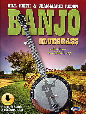 Illustration de Méthode de banjo bluegrass avec accès audio   