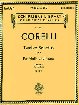 Illustration corelli sonates (12) vol. 2