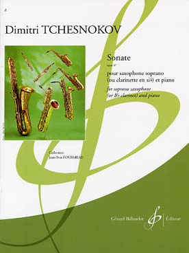Illustration de Sonate op. 47 pour saxophone soprano ou clarinette et piano