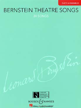Illustration de Theatre songs : 24 chansons - 2 Voix ou ensemble et piano